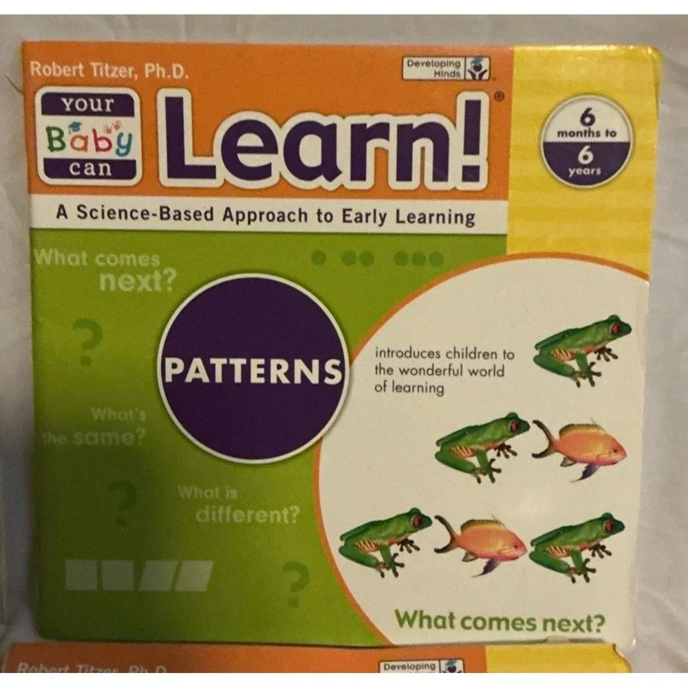 Lot Of 4 Your‎ Baby Can Learn Books! Shapes, Numbers, Patterns, And Prepositions